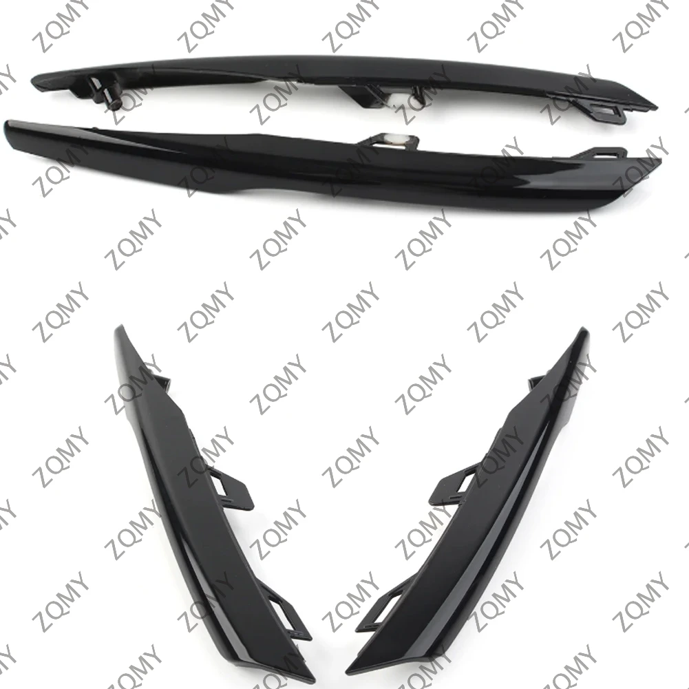 1Pcs Car Upper Front Fog Light Lamp Strip Trim For Land Rover Range Rover Evoque 2020 2021 2022