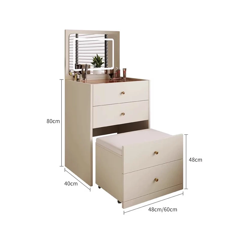 Simple Vanity Desk Premium Classic Exquisite Glamorous Vanity Desk Practical Design Bedroom Furniture