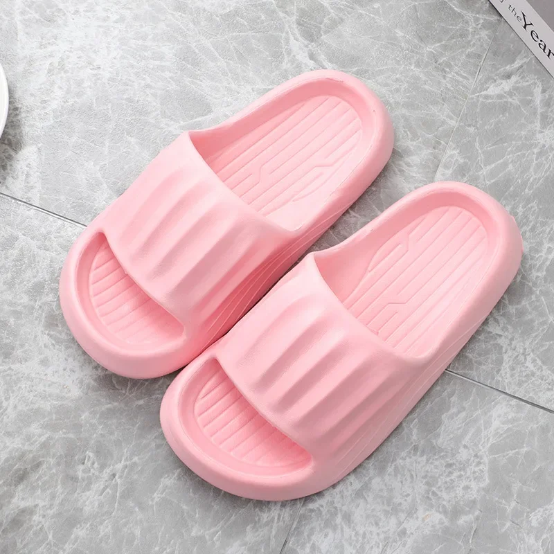 Children Casual Slippers Solid Color Breathable Women Non-Slip Home Bathroom Indoor Shoes Beach Man Soft Slippers Beach Shoe