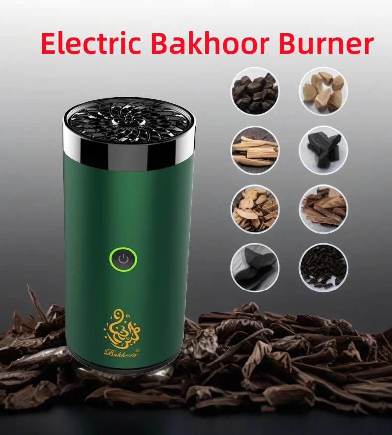 2026 New Fashion Arabic Electric Aroma Diffuser Mini Car Incense Burner Portable Luxury Home Aromatherapy Bakhoor Burners