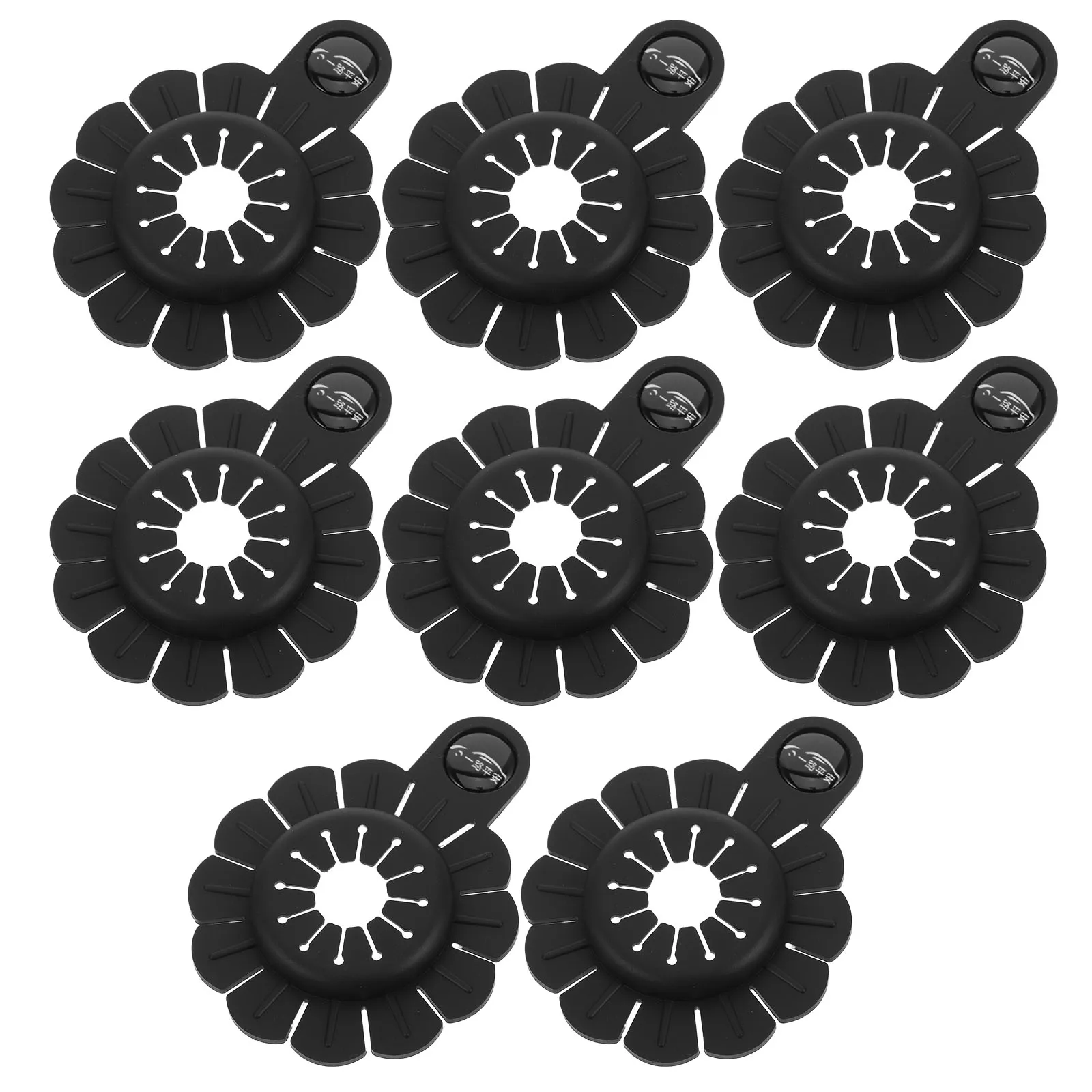 

8 Pcs Wiper Hole Protective Cover Car Accessories Arm Silica Gel Auto Windshield Guard