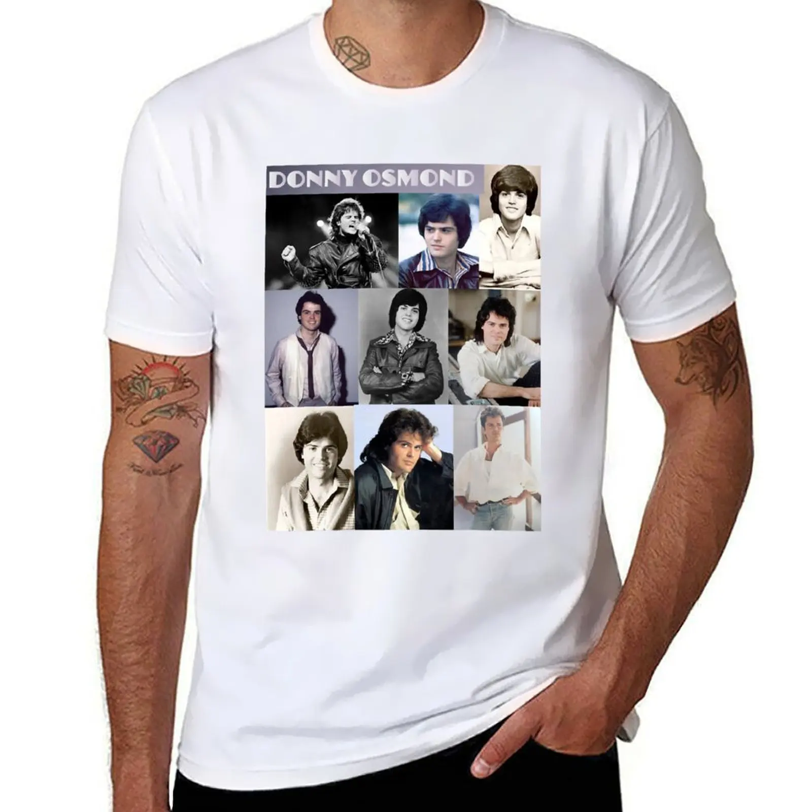 

Music Vintage Retro Donny Osmond Gifts For Music Fans T-Shirt man graphic t shirt funny t shirts dark humor T-Shirt