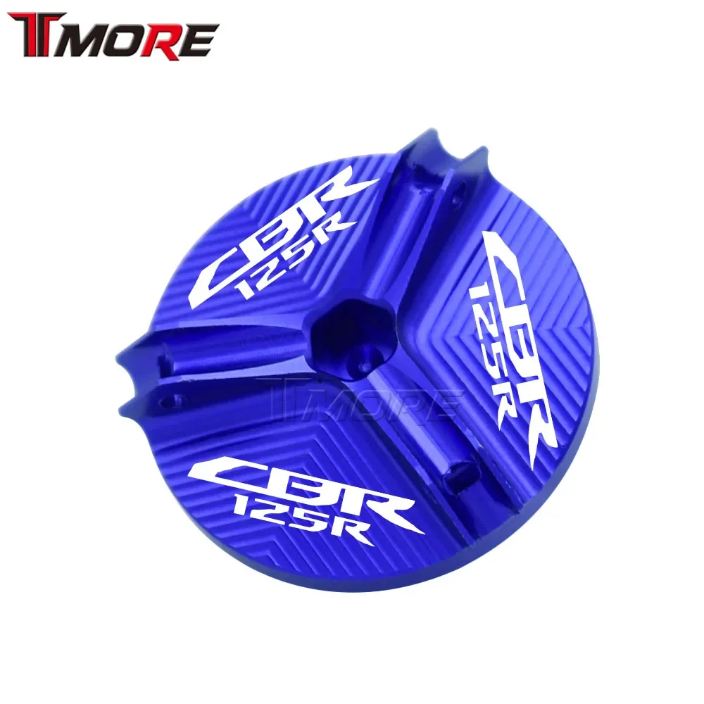 Oil Filler Cup For HONDA CBR125R CBR 125 R 2005 2011-2020 Motorcycle Accessories Engine Oil Drain Plug Sump Nut Cup Cover