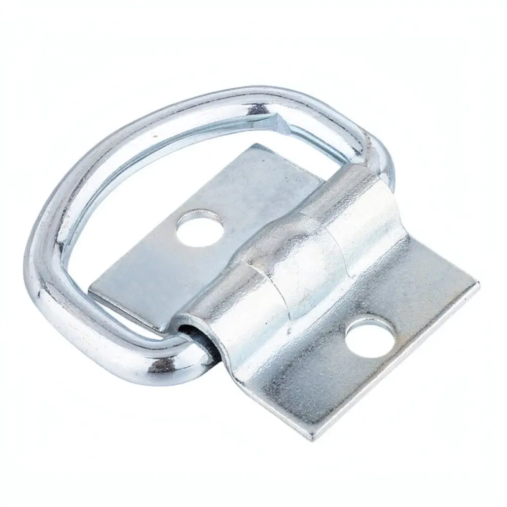 304 Stainless Steel D Ring Lashing Point Tie Down Anchor For Truck Trailer Camper Van Floor Mounting Cargo Fixing Hook