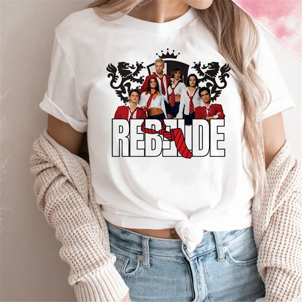 Rbd top women Japanese summer Tee girl comic harajuku designer clothes