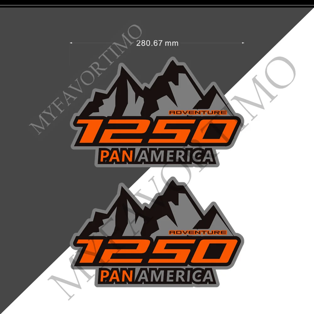 For HARLEY Pan America 1250 Aluminum Luggage Cases Trunk Panniers Protector Adventure Motorcycle Stickers Decals