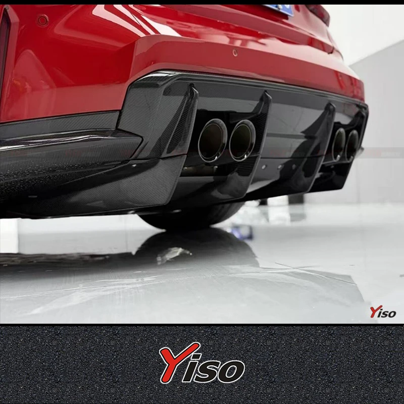 

Suitable for G80 G81 G82 M3 M4 modifications of carbon fiber Rear spoiler Modified front apron M3 M4 RSC rear lip