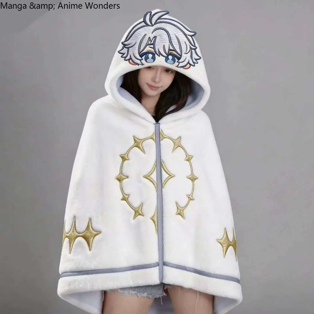 

Honkai: Star Rail Косплей-накидка/шаль/пальто Касланы Файнон, плед для кондиционера, одеяло для сна, одежда в стиле аниме