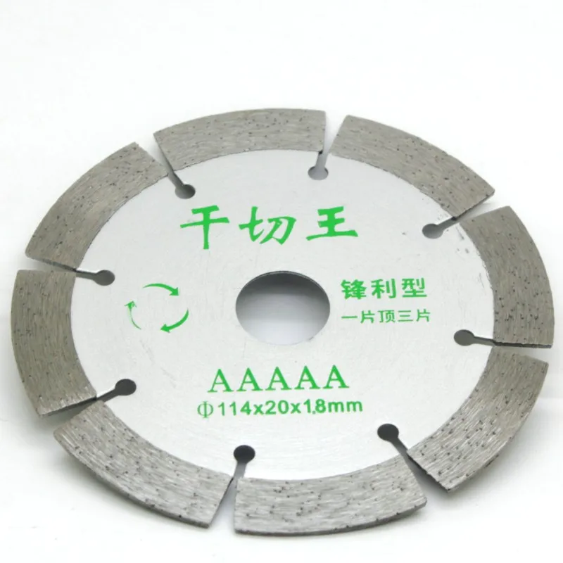 1pc 114mm Diamant Sägeblatt Trockenen Schneiden Schleifen Disc Multitool für Porzellan Fliesen Granit Marmor Stein Keramik werkzeuge Schlitzen – Detail 7