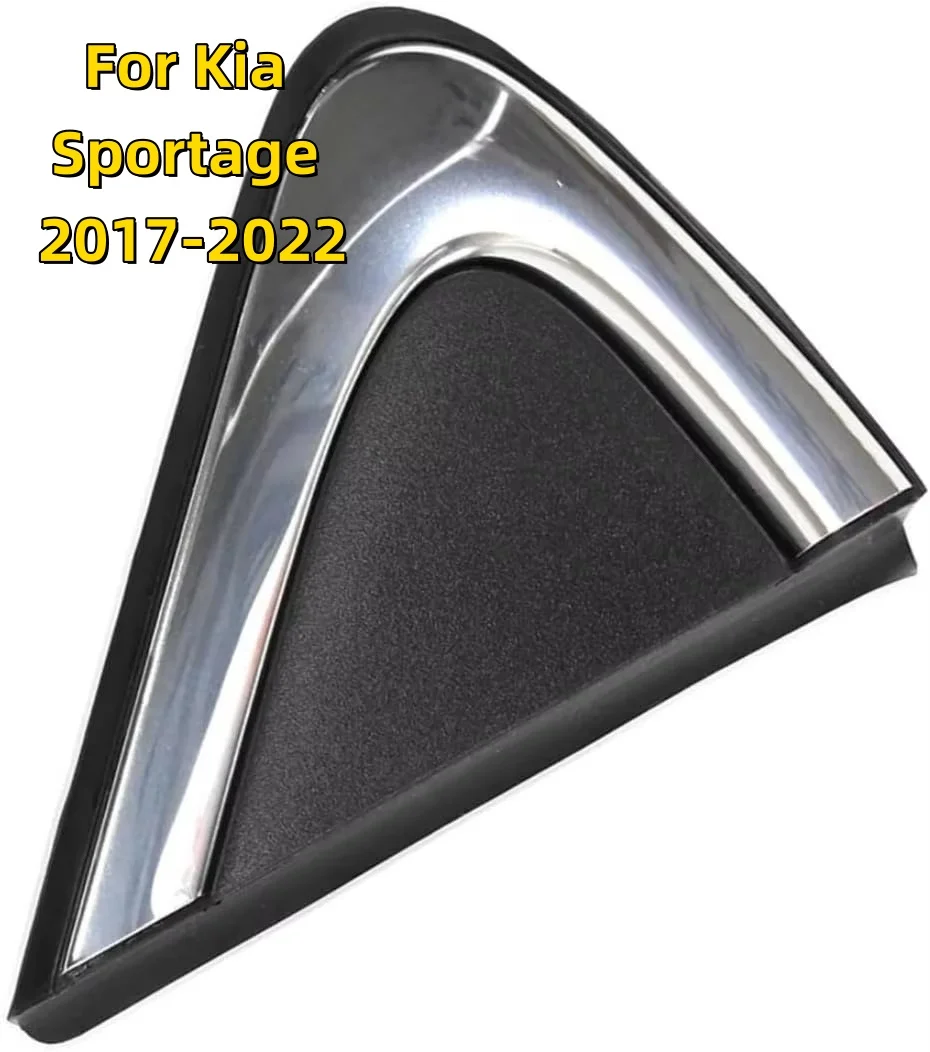 

For Kia Sportage 2017-2022 Mirror Triangle Cover - Side Fender Corner Molding Decoration | Replace Part No.86180-D9000 86190-D90