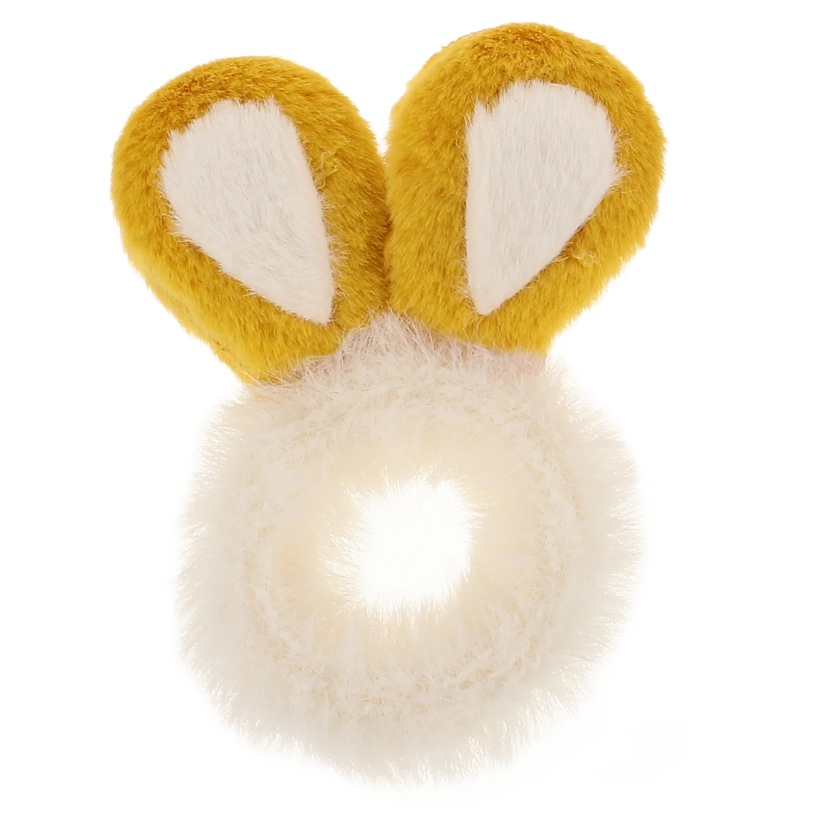 

Cute Ear Hair Ties Plush Rope Pearlescent Premium Material Creative Design Girls Women Party Accessories Cat