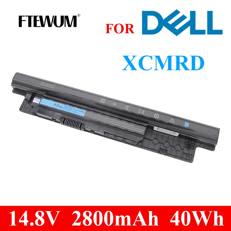 

2800Mah 4Cells 14.8V 40Wh XCMRD Laptop Battery For Dell Inspiron 14R 3421 3721 5421 5521 5721 3437 3521 3537 3737 5437 5537 5737