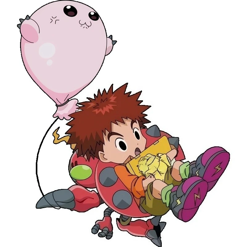 Nova digimon aventura yagami taichi agumon anime periférico criativo dos desenhos animados auto adesivo decoração de parede adesivo à prova dwaterproof água