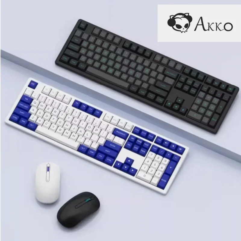 

Akko Mx108 Thin Wireless Keyboard Mouse Set Laptop Office Typing Keyboard Mouse Tablet Computer Laptop Universal