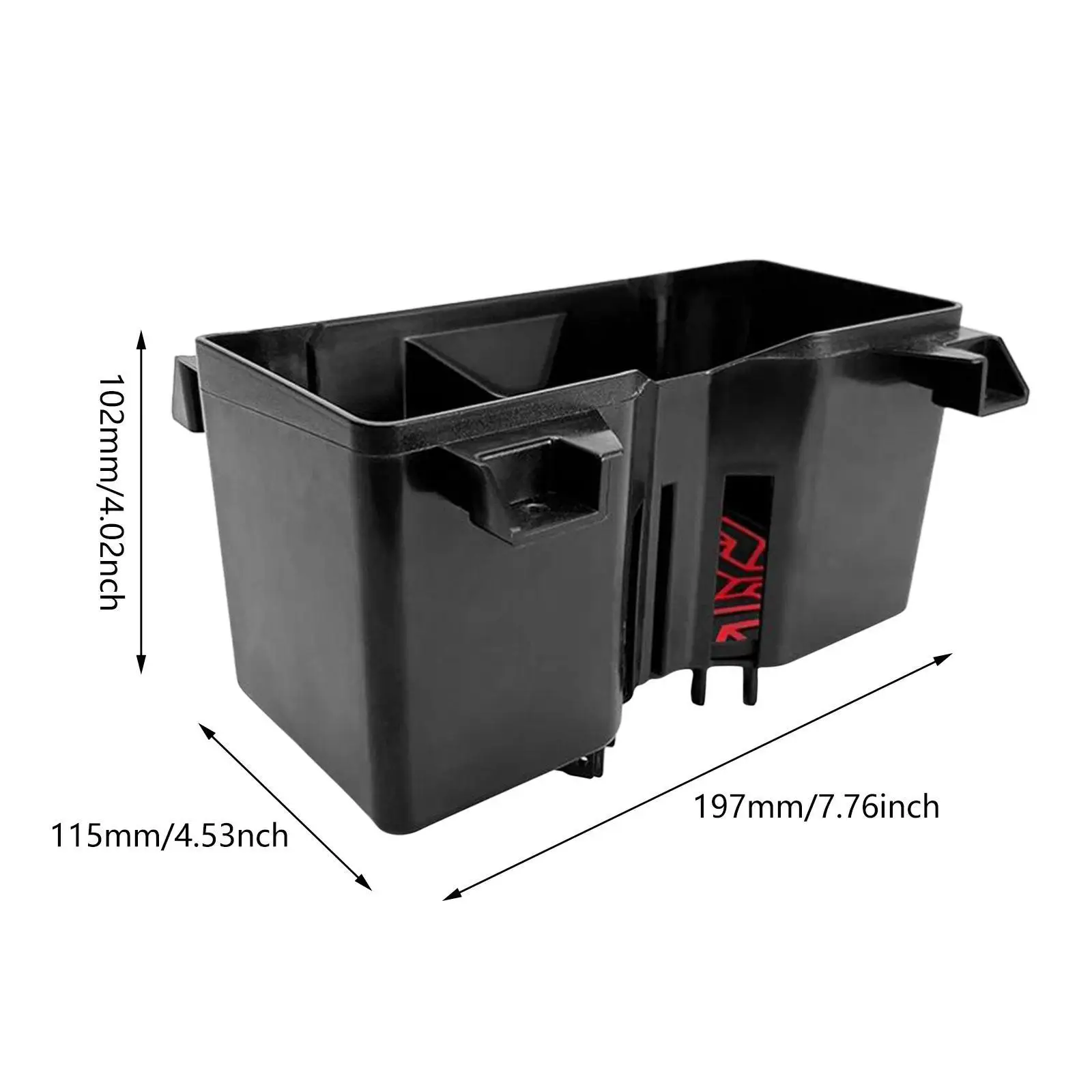 حامل أكواب كبير الحجم بديل لتويوتا للتندرا 2022+ أسود قوي