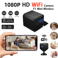 F1 Mini HD Wireless WiFi IP Camera Smart Home Security Night Vision 1080P Protection Remote Video Surveillance Square Camera New