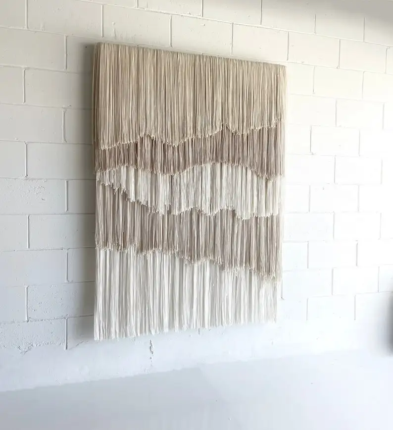 #￥Abstract Textile Art All Home Art Deco Cotton Macrame Decor Living Room Party Planner Must-Have Wedding Anniversary