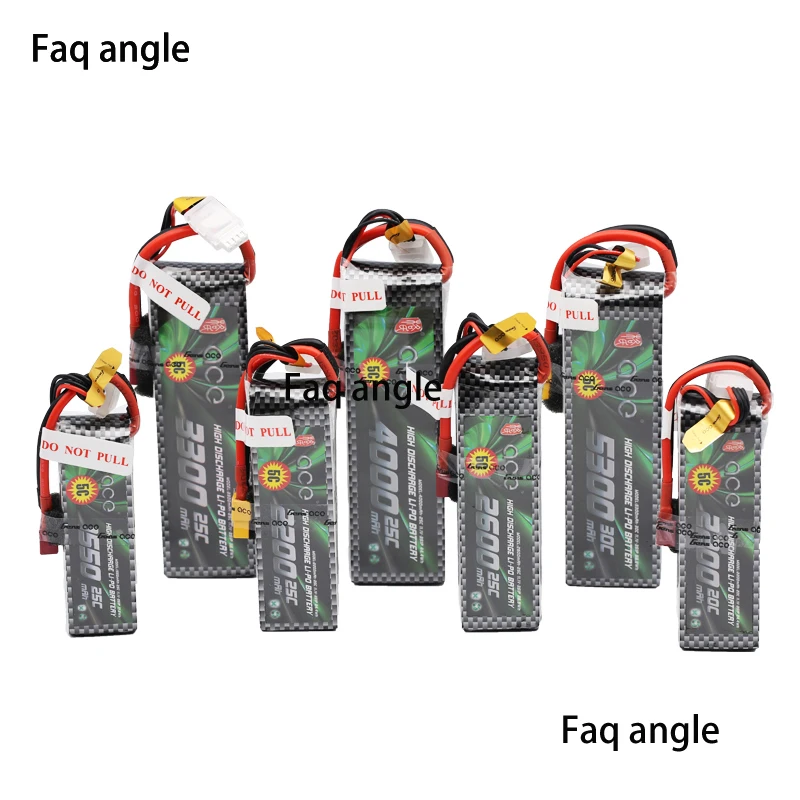 11.1V RC LiPo Power Battery 1500 2200 3000 4200 5200 6000mAh 30C For RC Airplane FPV Drone Quadrotor Car Trucks toys Parts