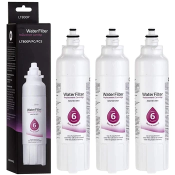 מסנן מים במקרר adq73613401, תחליף lg lt800p, adq73613402, adq73613402, adq73613408, adq75795104, 46-9490, lsx26326s,