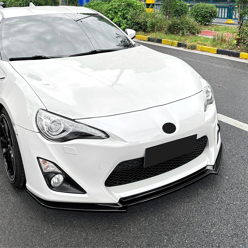 For Toyota 86 GT86 FT86 Scion FR-S 2012-2016 Car Front Bumper Lip Splitter Diffuser Lip Body Kit Car Spoiler Bumper Accessories