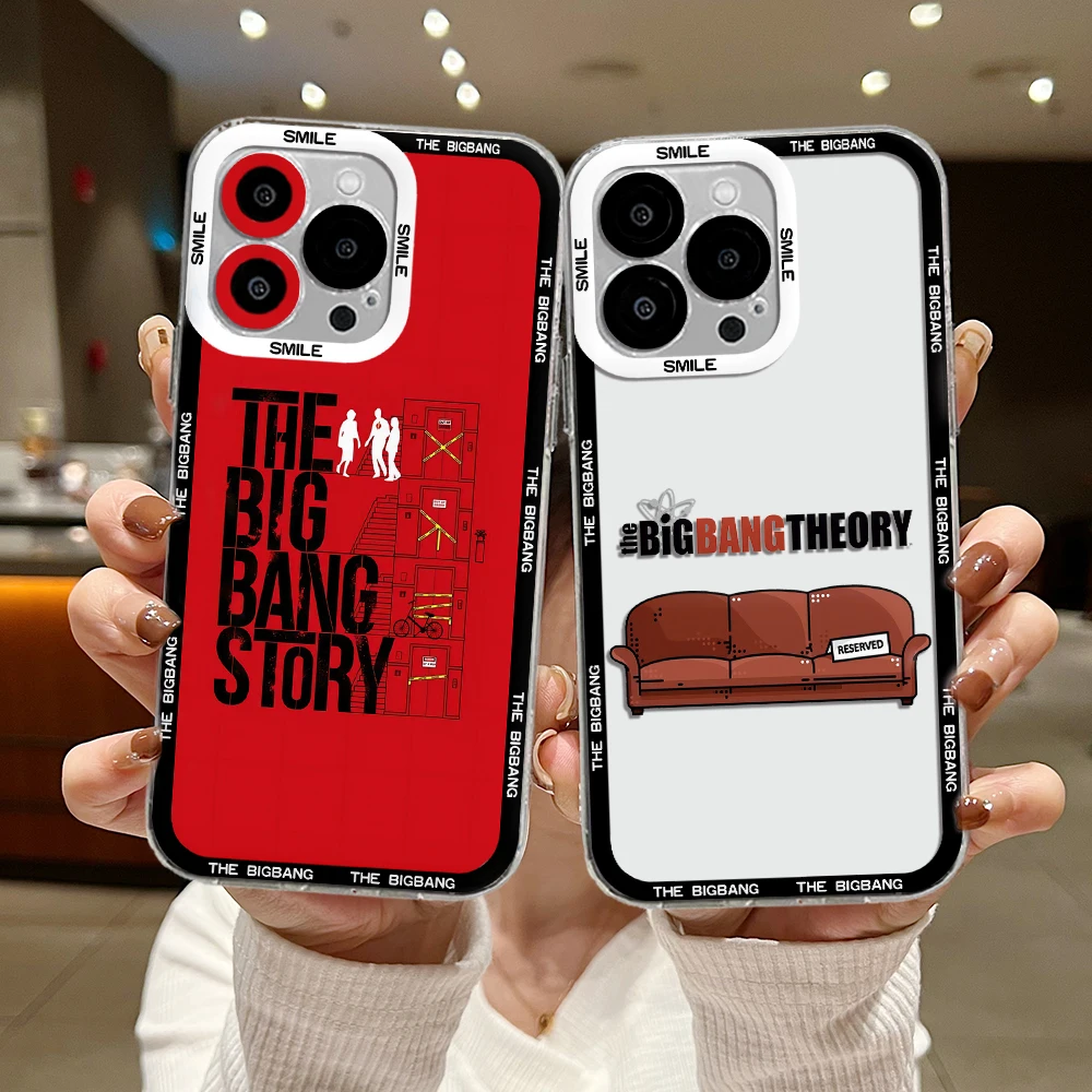 The Big Bang Theory tv show Phone Case For Samsung S24 S23 S22 S21 S20 S10 FE Note20 Note10 Plus Ultra Lite 5G Clear Soft Cover