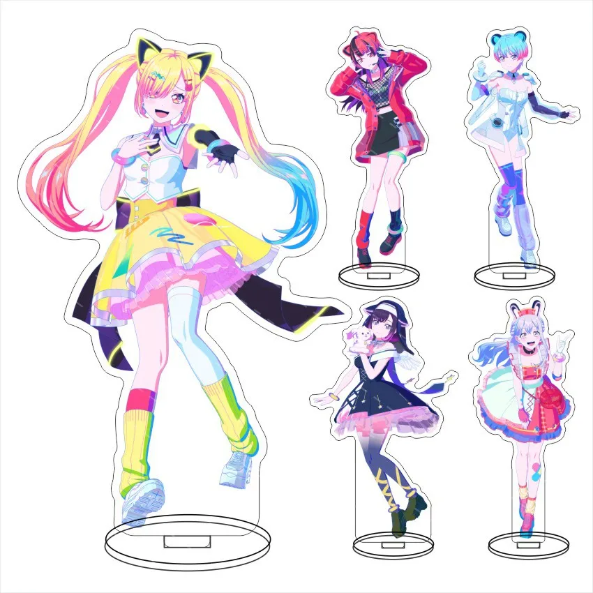BanG Dream! YUME∞MITA Stand Model Plate Decoration Desk Figure Display Cartoon Peripheral Products New Sale Products Keychain