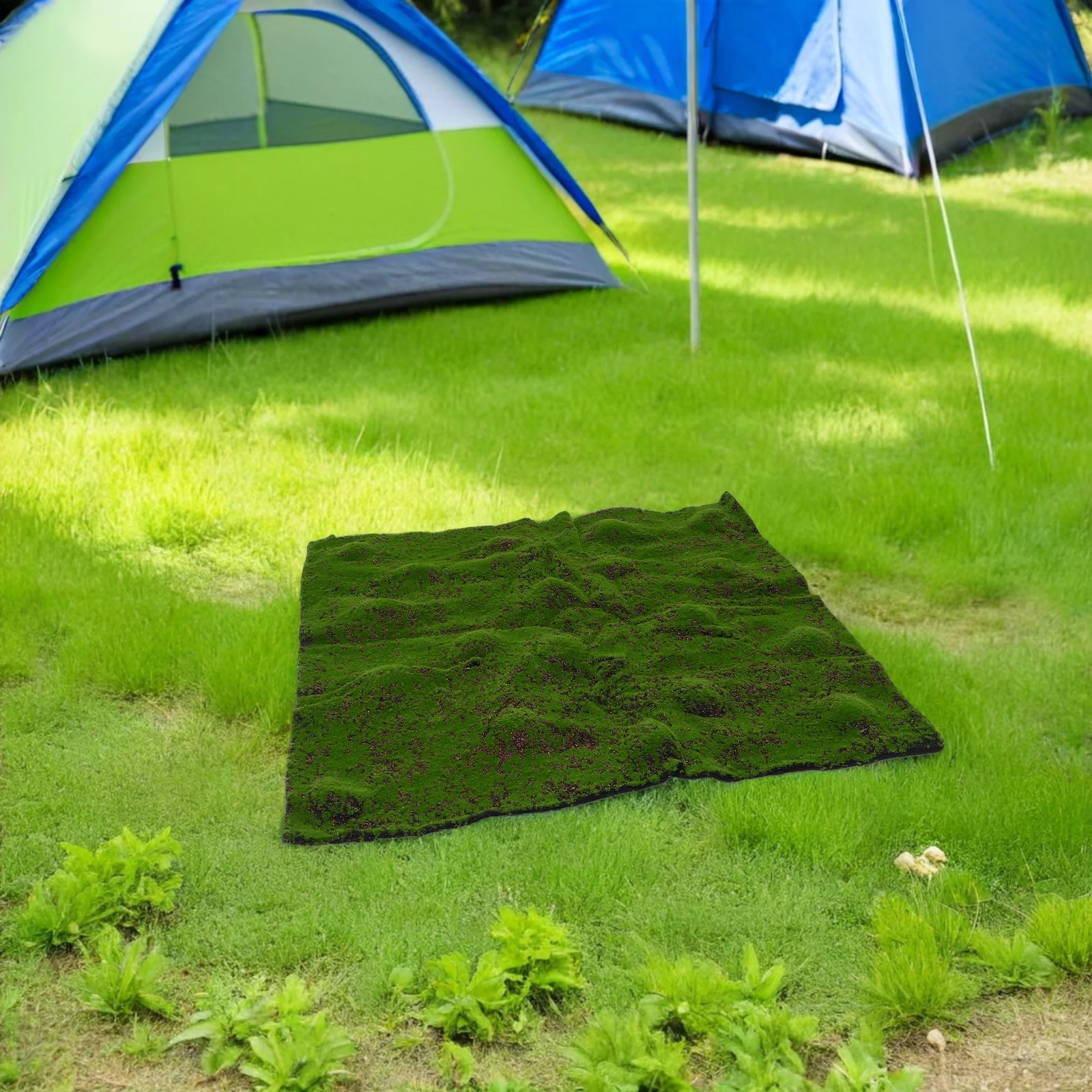 39.3X39.3 بوصة ورقة الطحلب الاصطناعي فو سجادة من الحشيش الصناعي للنباتات الداخلية محاكاة العشب ديكور الحرفية الزفاف المنزل مكتب Diy بها بنفسك عالية #4