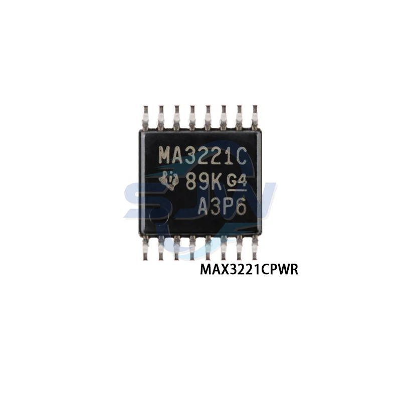 MAX3221CPWR MAX3232CPWR MAX3232ECPWR MAX3232IPWR MAX3221EIPWR MAX3232EIPWR encapsulation TSSOP-16 RS232 transceiver chip