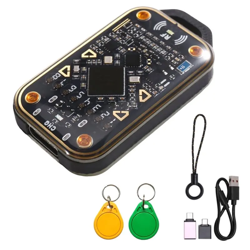 Chameleon V3.0 RFID Smart Chip Emulator+ 2XUID Keychain Reader ID IC Smart Card Tag Copyer Copier Read Write Functionality