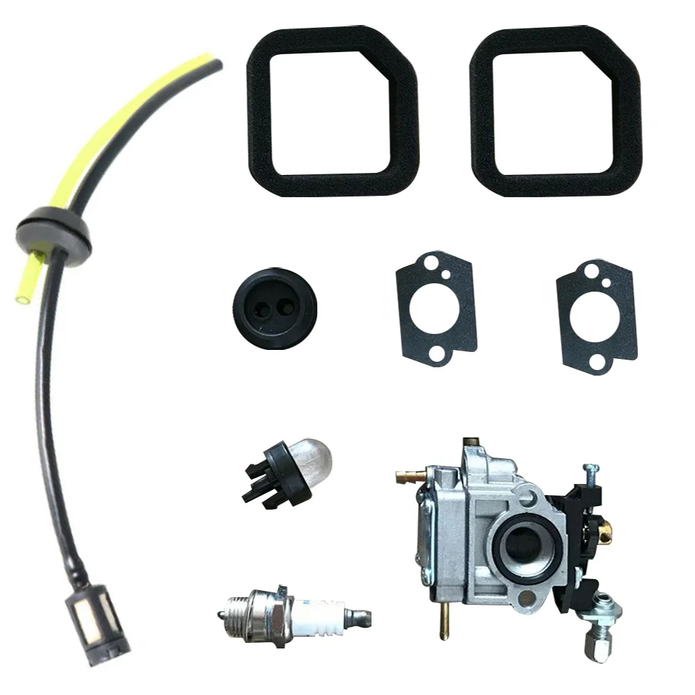 Complete Carburetor Kit for RLT26CDSN Compatible with For HOMELITE HLT25CNB Trimmers Includes All Necessary Parts