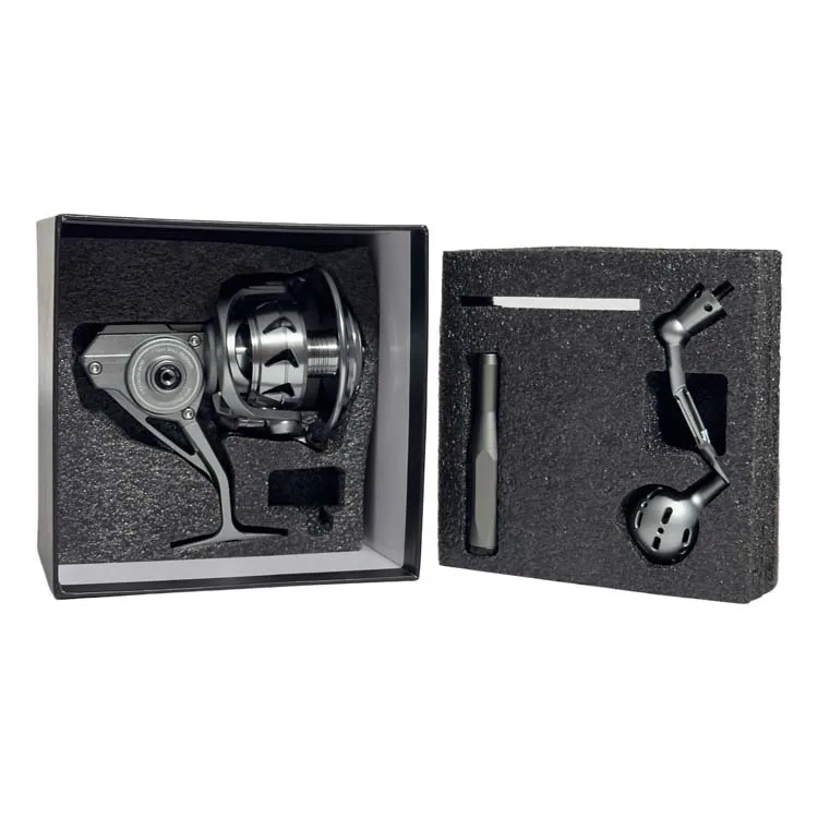 Heavy Duty Saltwater Spinning Reel 25KG Max Drag YB Series 12+1 BB High Speed 5.9:1 CNC Metal Fishing Reel