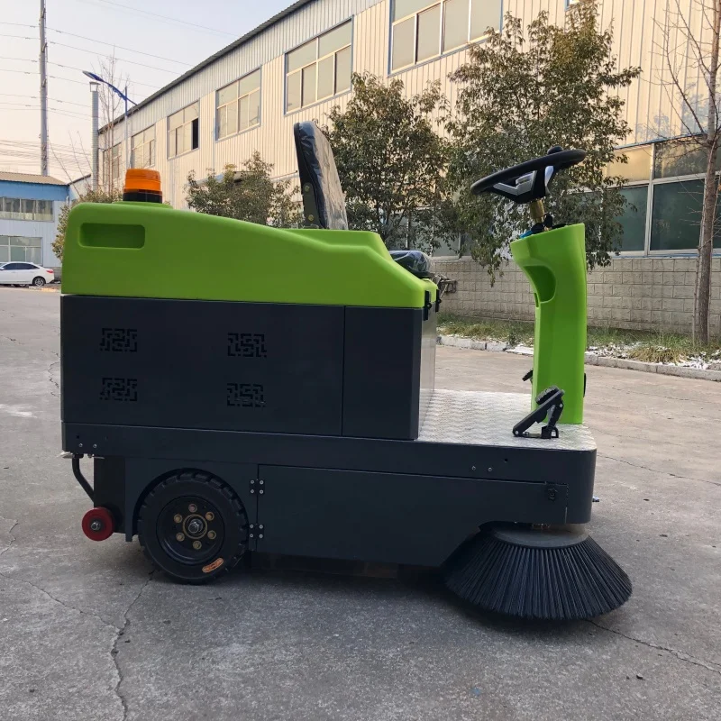 Road Sweeper Truck | Single Operator, PLC Controlled, Electric Motor, Construction Sweeper with Enhanced Cleaning Performance