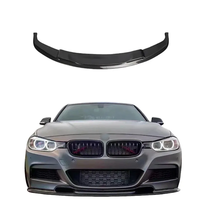 

V Style Carbon Fiber Front Bumper Lip For F30 F35 Bodykit Front Lip 2013-2018