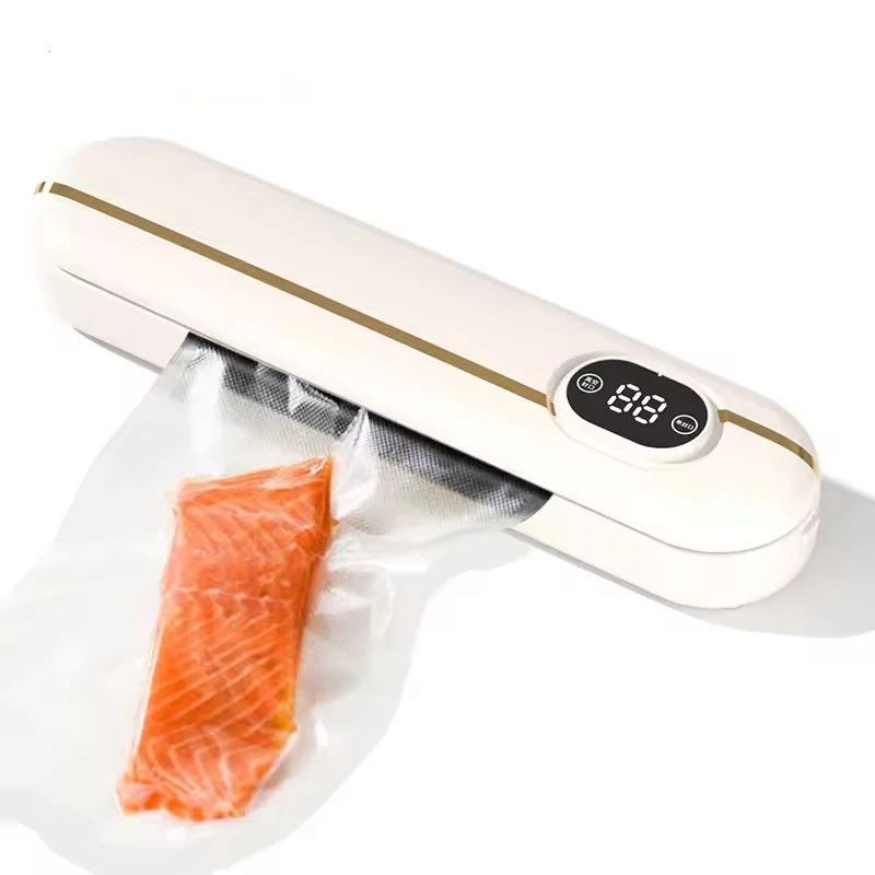 

Electric Vacuum Sealer Packaging Machine for Home Kitchen Including 10pcs Food Saver Bags Automatic Vacuum Food Sealing EU/US
