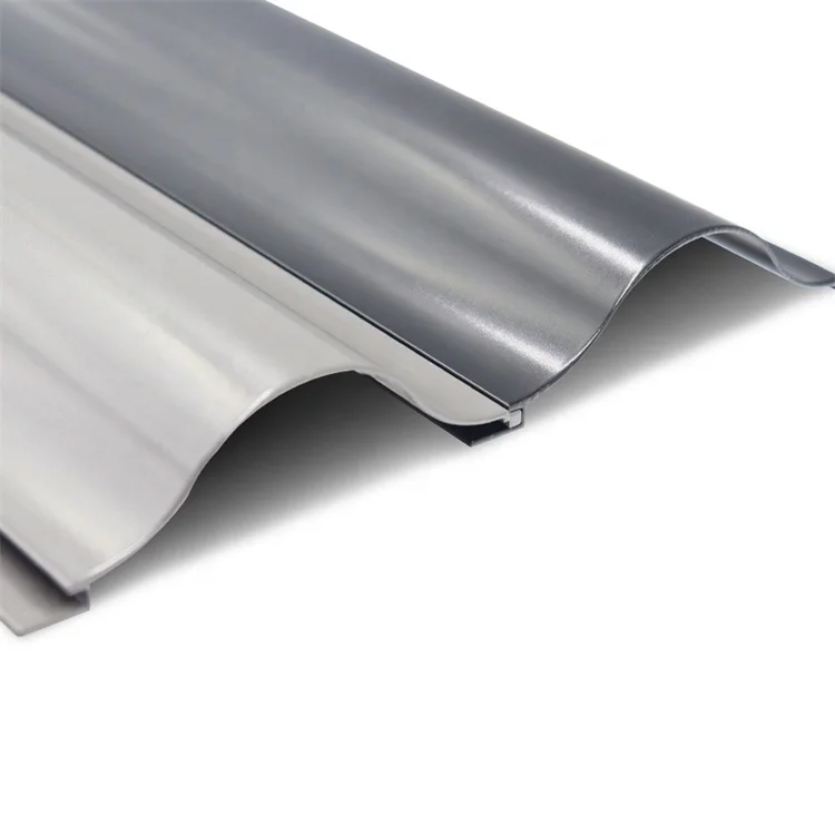 مصنع التخصيص تخصيص 3D الزخرفية الألومنيوم الستار موجة جدار مجلس الملامح لوحات الحائط سهلة التركيب #1