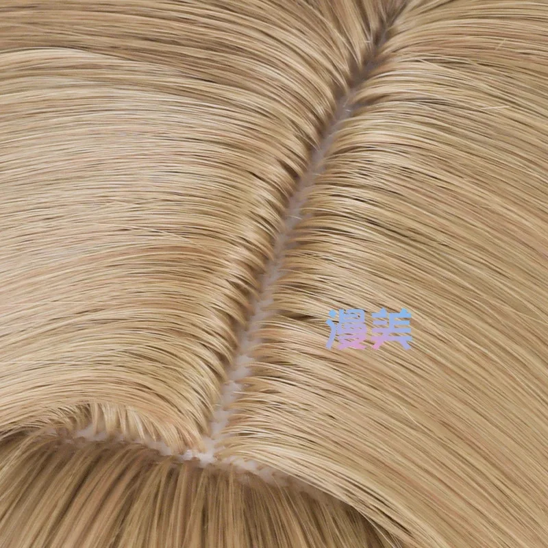 ゲームリバースレグルスコスプレウィッグ 38 センチメートル混合色ショートヘア耐熱合成ハロウィンカーニバルパーティー頭皮かつら