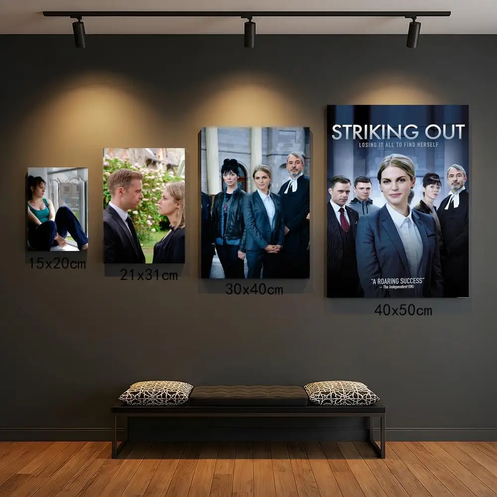 tv series S-Striking Out-T Painting Calligraphy Boho Botanical Decor for Living Room  Elegant Home Style