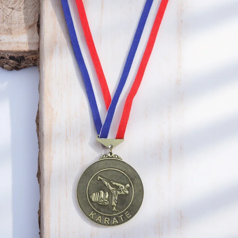 

Medal for Competition Metal Award Zinc Alloy Hanging Decorative Martial Art Trophy Honor Display Taekwondo Achievements
