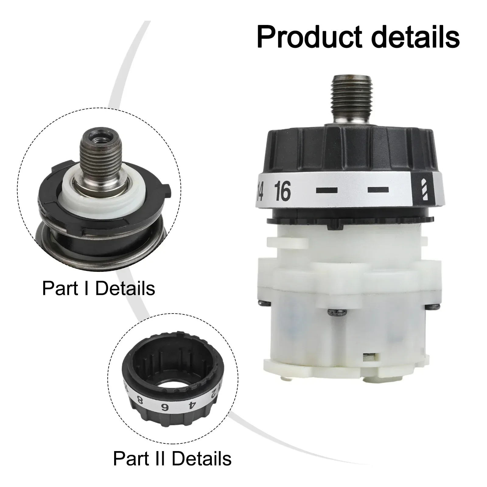 

6391D Gearbox DDF453 BDF443 as Picture Industrial Gearbox Component Plastic Material Reliable Operation Brand New Unused