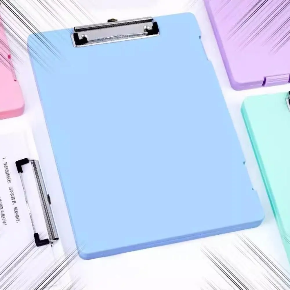 Organized Plastic Document Organizer Writing Board WordPad Certificate File Container Storage Box