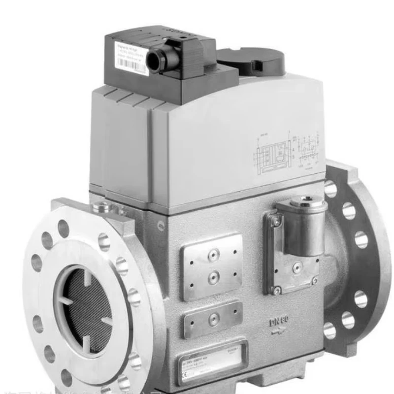 Commercial gas quick opening double solenoid valve group