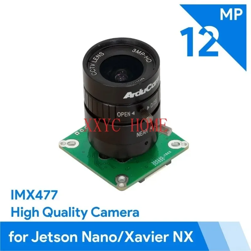 

Camera, 12.3MP 1/2.3 Inch IMX477 HQ Camera Module with 6mm CS-Mount Lens for Jetson Nano，Xavier NX