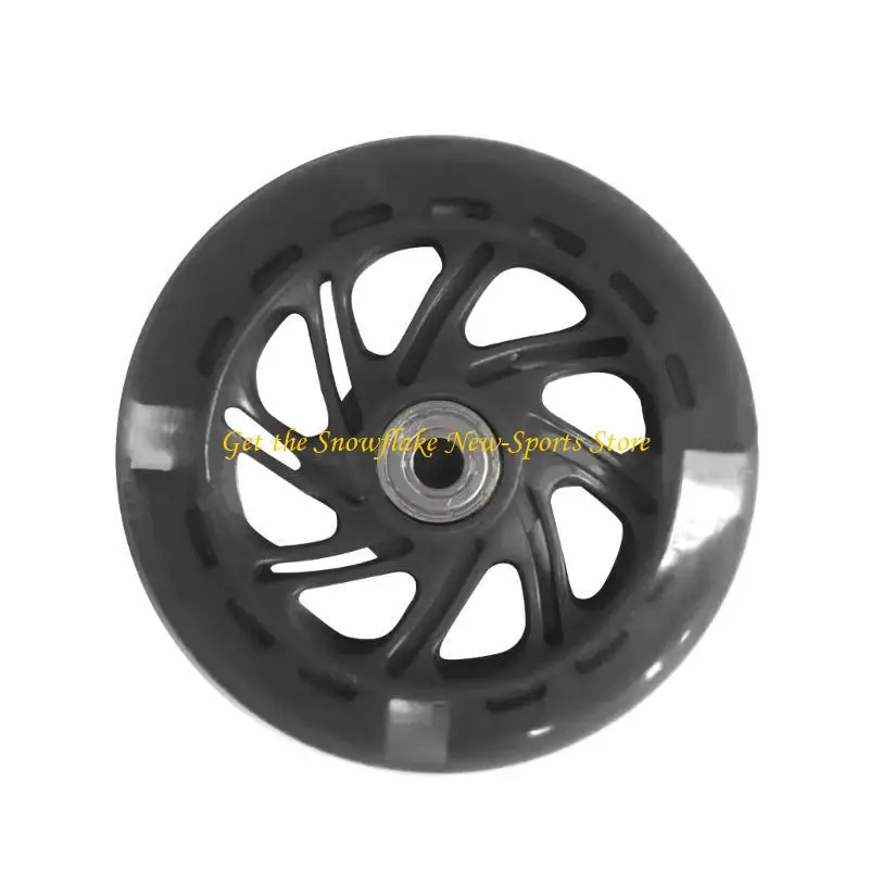

E56D Flash Wheel Mute Wheel для детей Скутер Мигающий свет Детский игрушечный автомобиль Колесо