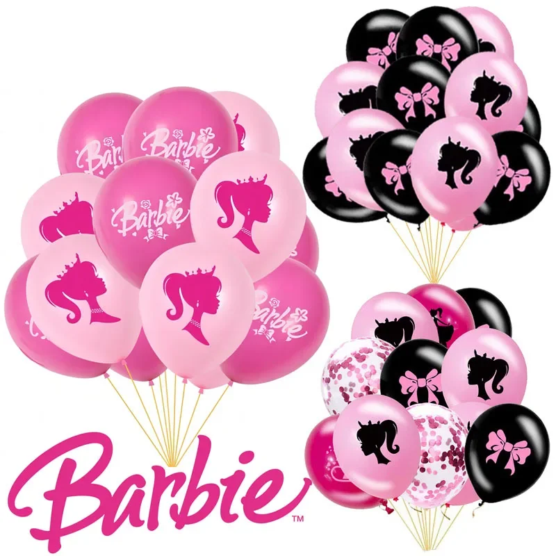 2024 New Barbie Balloon Set 12 \