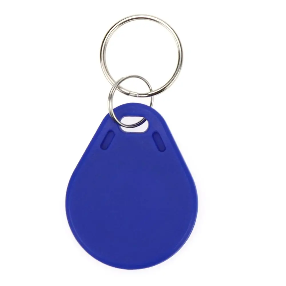 100pcs UID Keys 13.56mhz Keyfob Keychain RFID Access Control Clone Key Card Token Writable IC Card Clone Changeable Waterproof