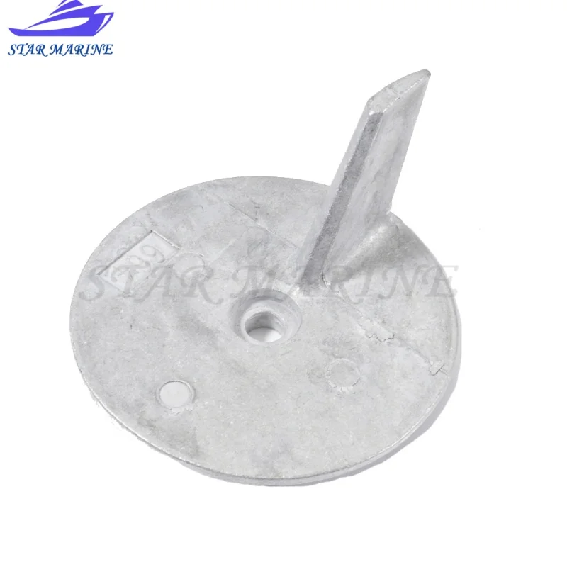 

664-45371 664-45371-00 Anode Trim Tab Zinc For Yamaha Outboard Motors 25-30-40-50 HP 2/4-Stroke