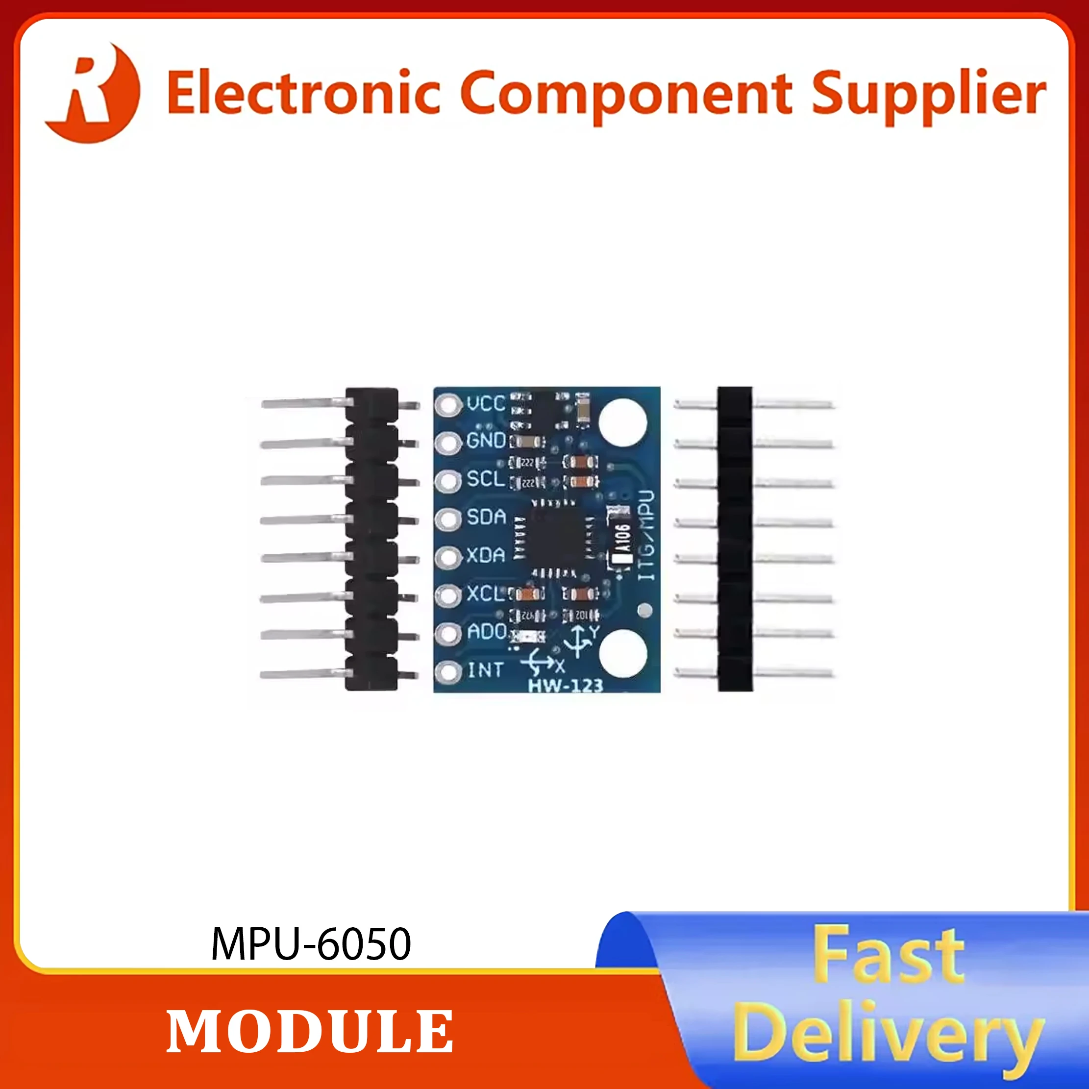 MPU-6050 Module GY-521 Three-axis Acceleration Gyroscope 6DOF Module