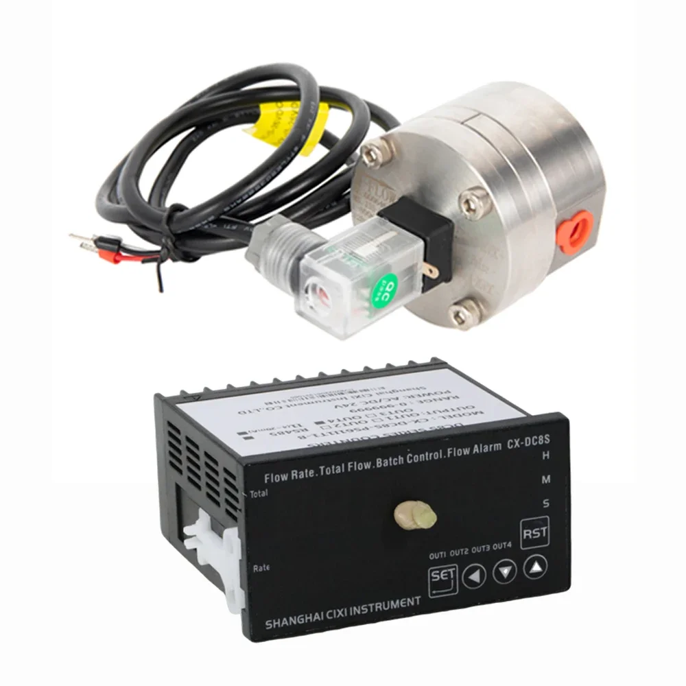 

Высокоточный мини-расходомер CIXI (Шанхай) 2026 года, микровязкостный, овальный, для измерения расхода жидкости и воды, точность 0,5%