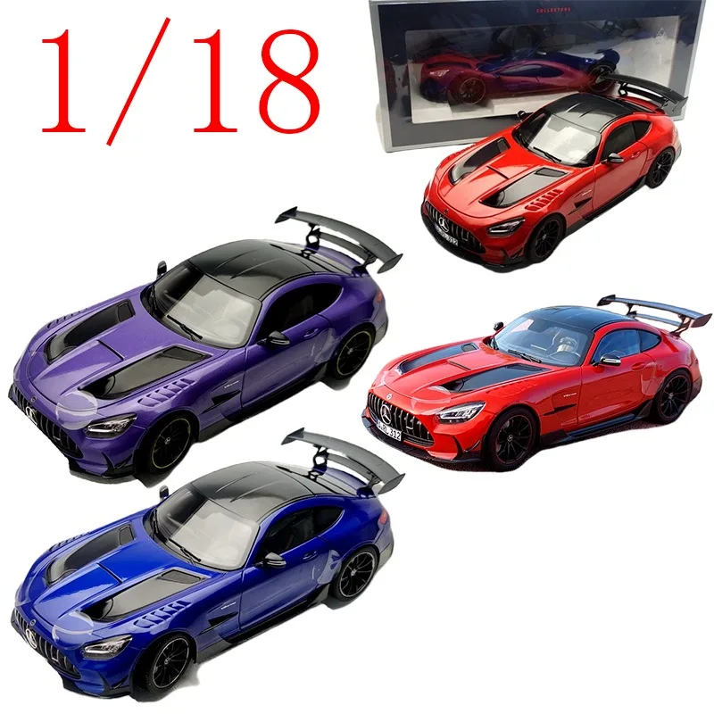 

NOREV, литая под давлением модель автомобиля Mercedes-Benz из сплава в масштабе 1/18, Mercedes-Benz AMG GT 2021, игра в подарок, оригинальная коробка игрушечных машин