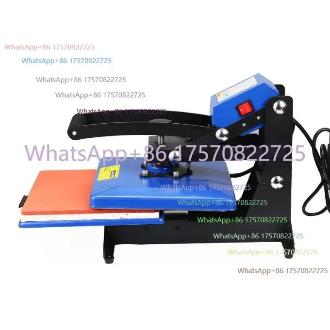 25*30 Slide High Pressure Machine Drawing Flatbed Hot Stamping Heat Transfer T-shirt Garment Printing Machine
